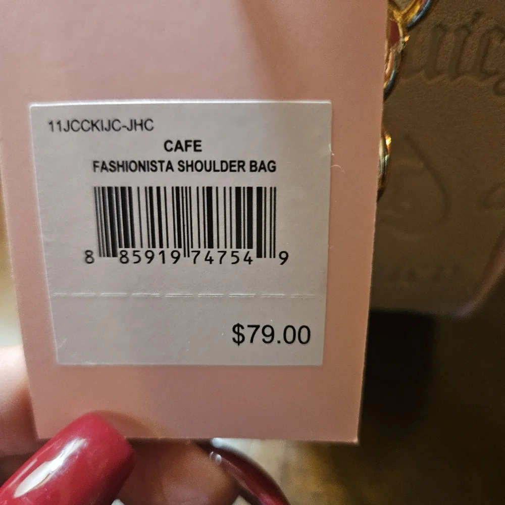 Juicy Couture Beige and Pink Women's Bag - Picture 9 of 9